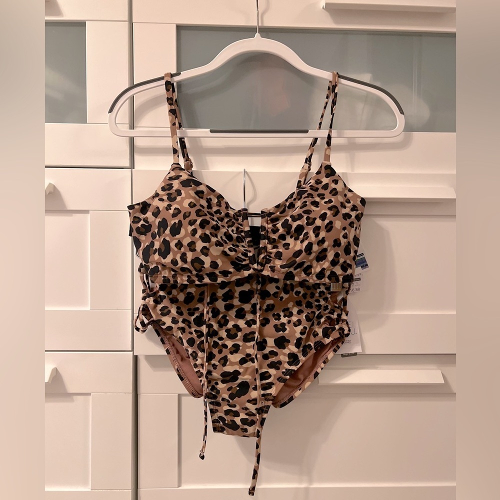 NWT Cheetah Bikini Set